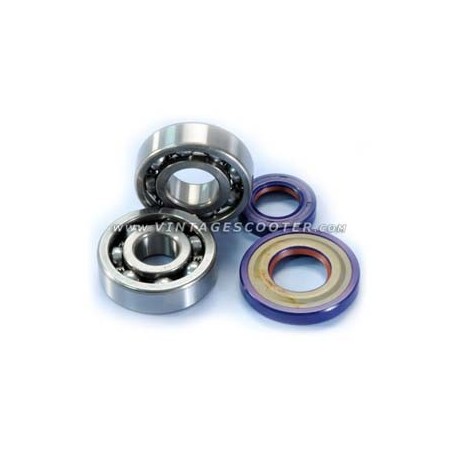 Kit roulements de vilo C4 + joints spys PTFE POLINI Vespa 50-125 Primavera